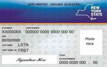 new york state medicaid card image