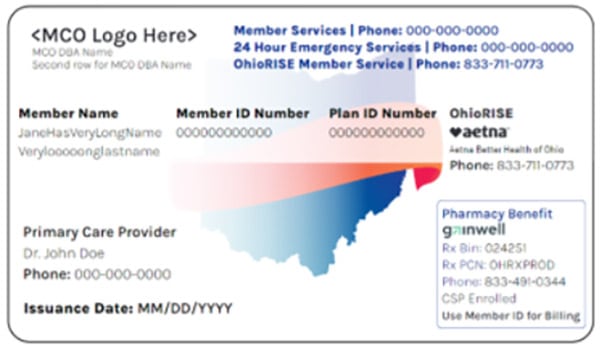 Ohio Medicaid card