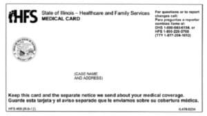 Illinois Medicaid card