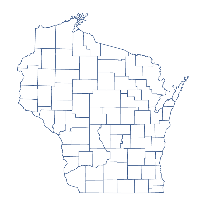 Wisconsin map