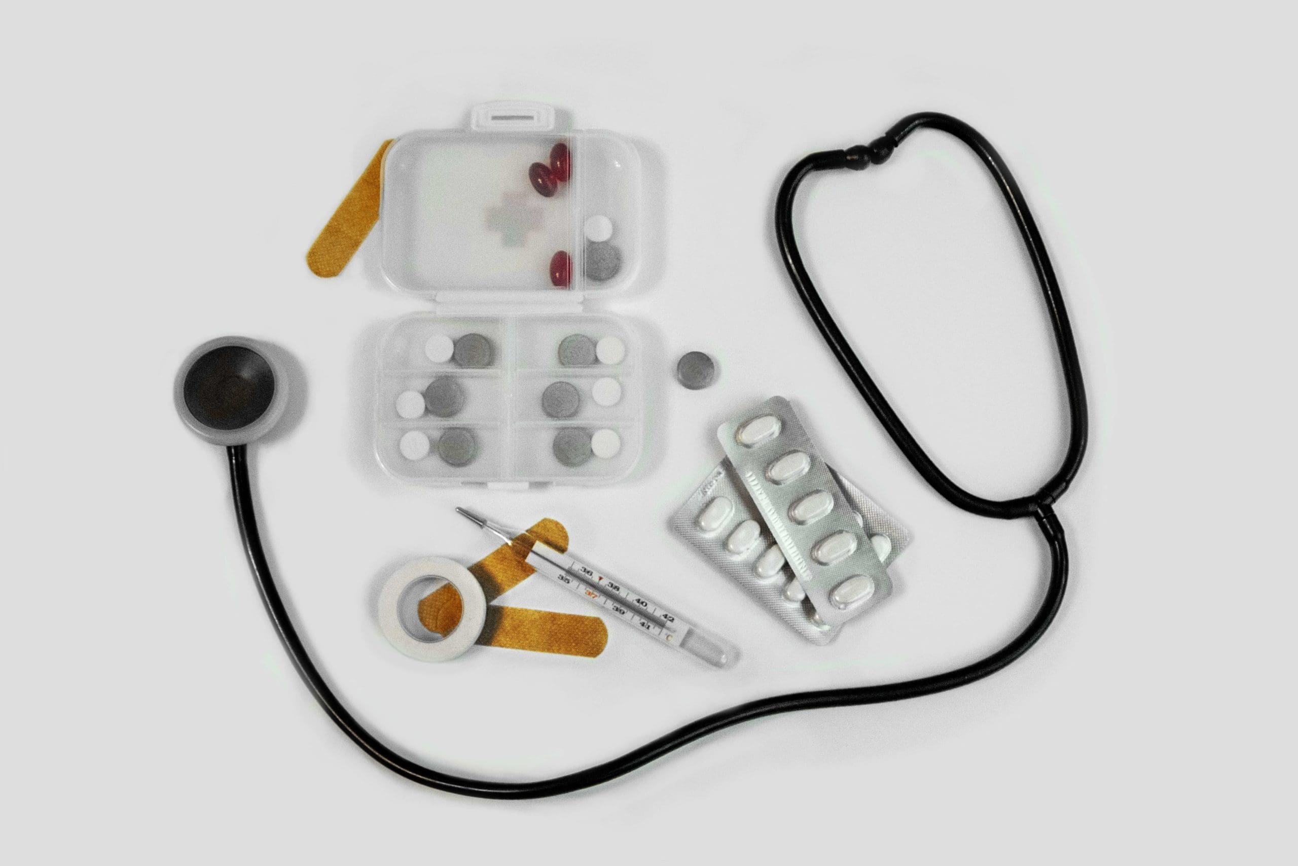 stethoscope-and-vitamins
