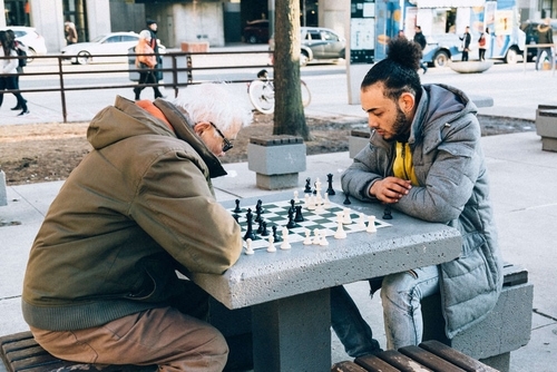 people playing chess