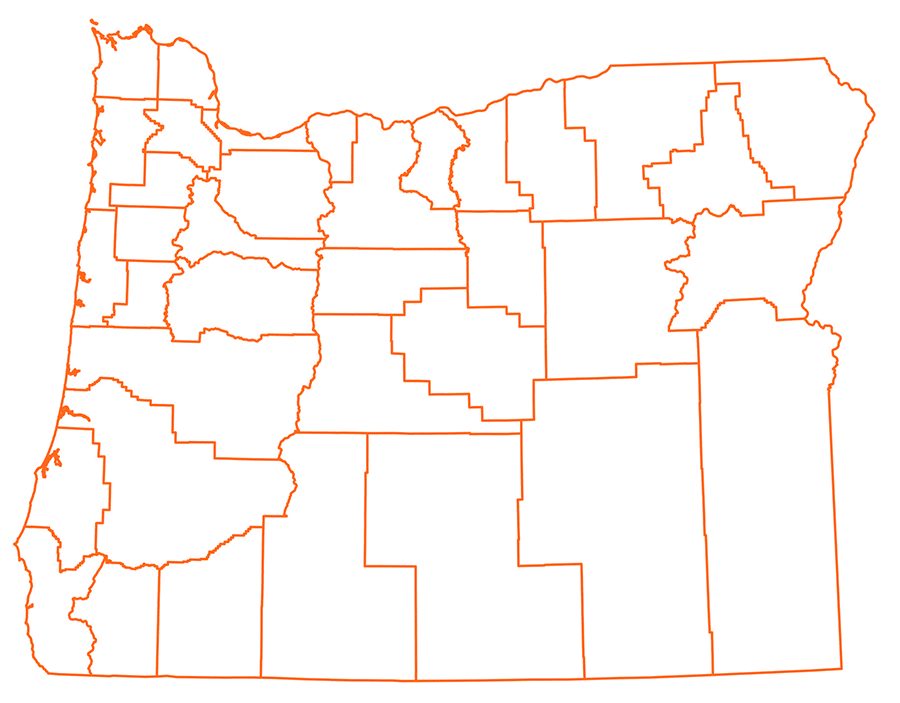 oregon-state-map