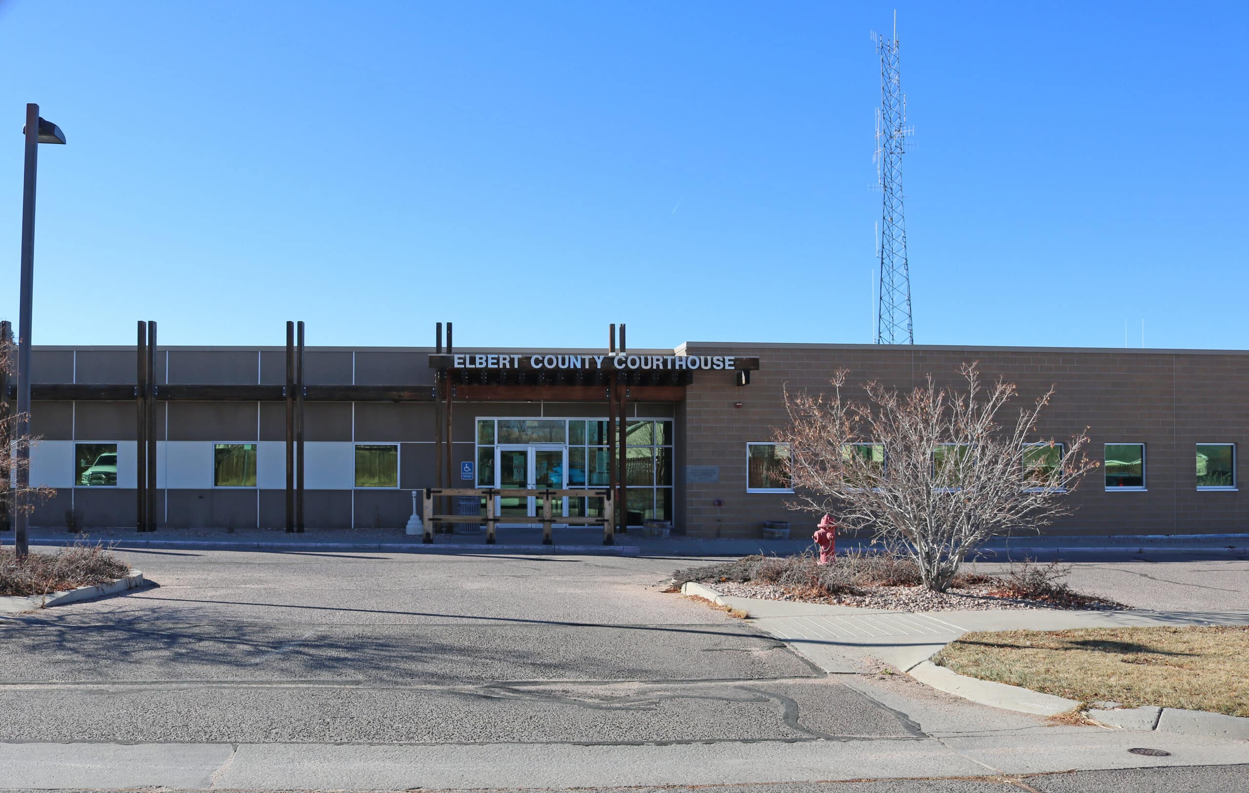 Elbert County Courthouse in Kiowa, Colorado