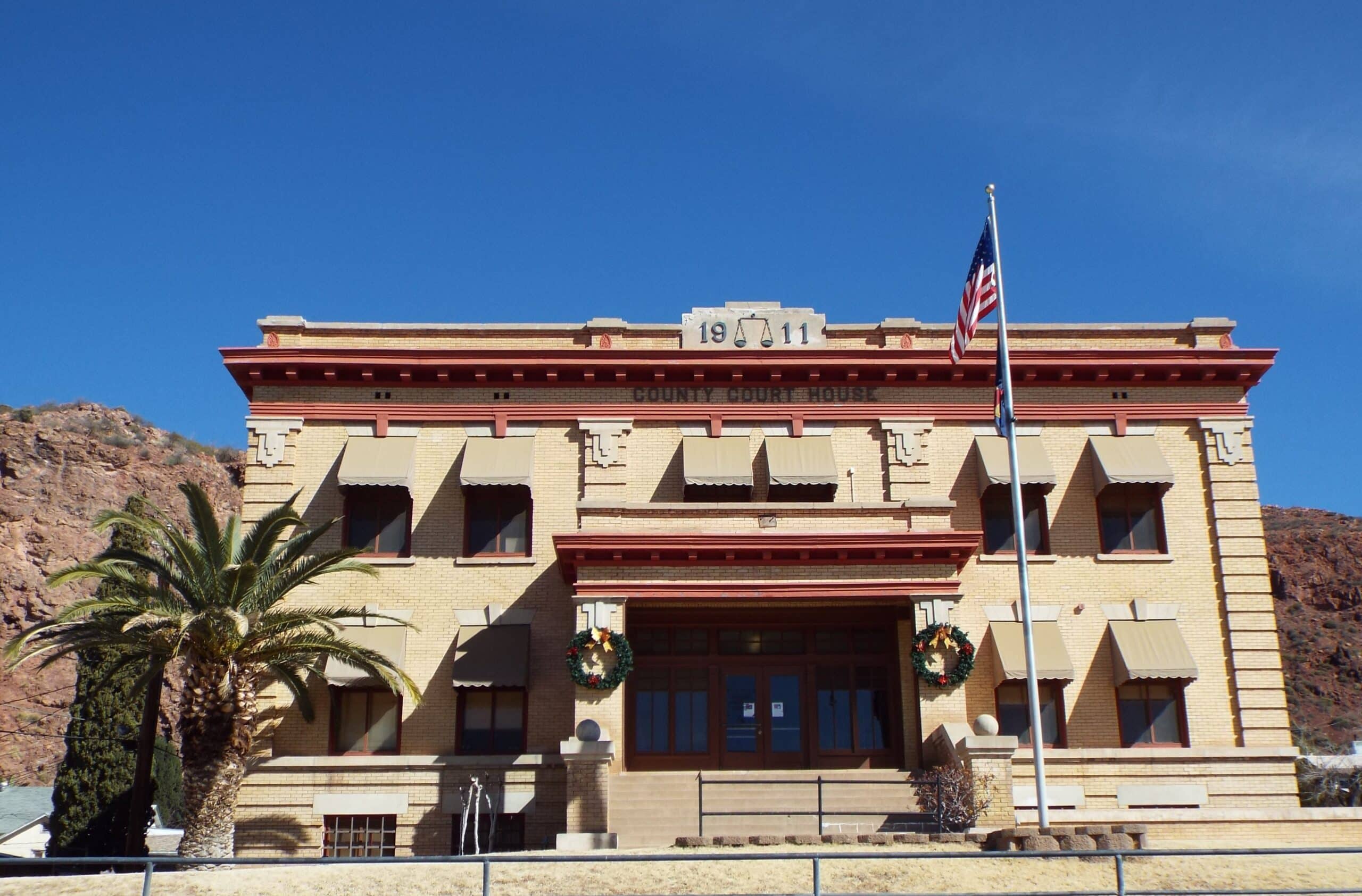  Greenlee County Courthouse in Clifton, Arizona