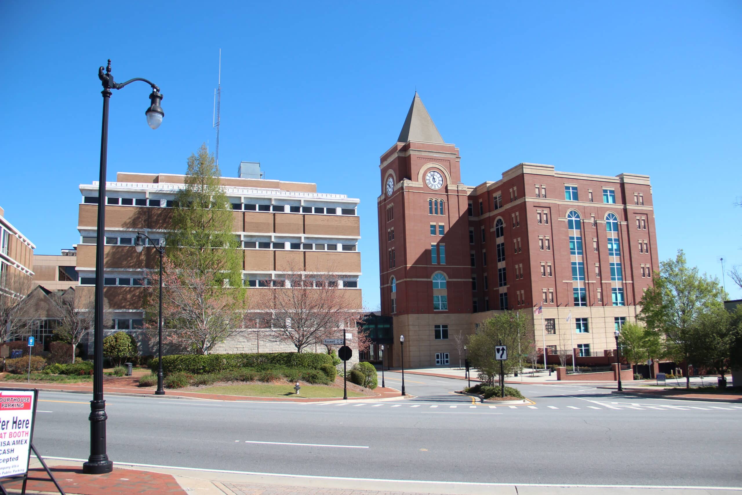 Cobb County Courthouse in Marietta, Georgia