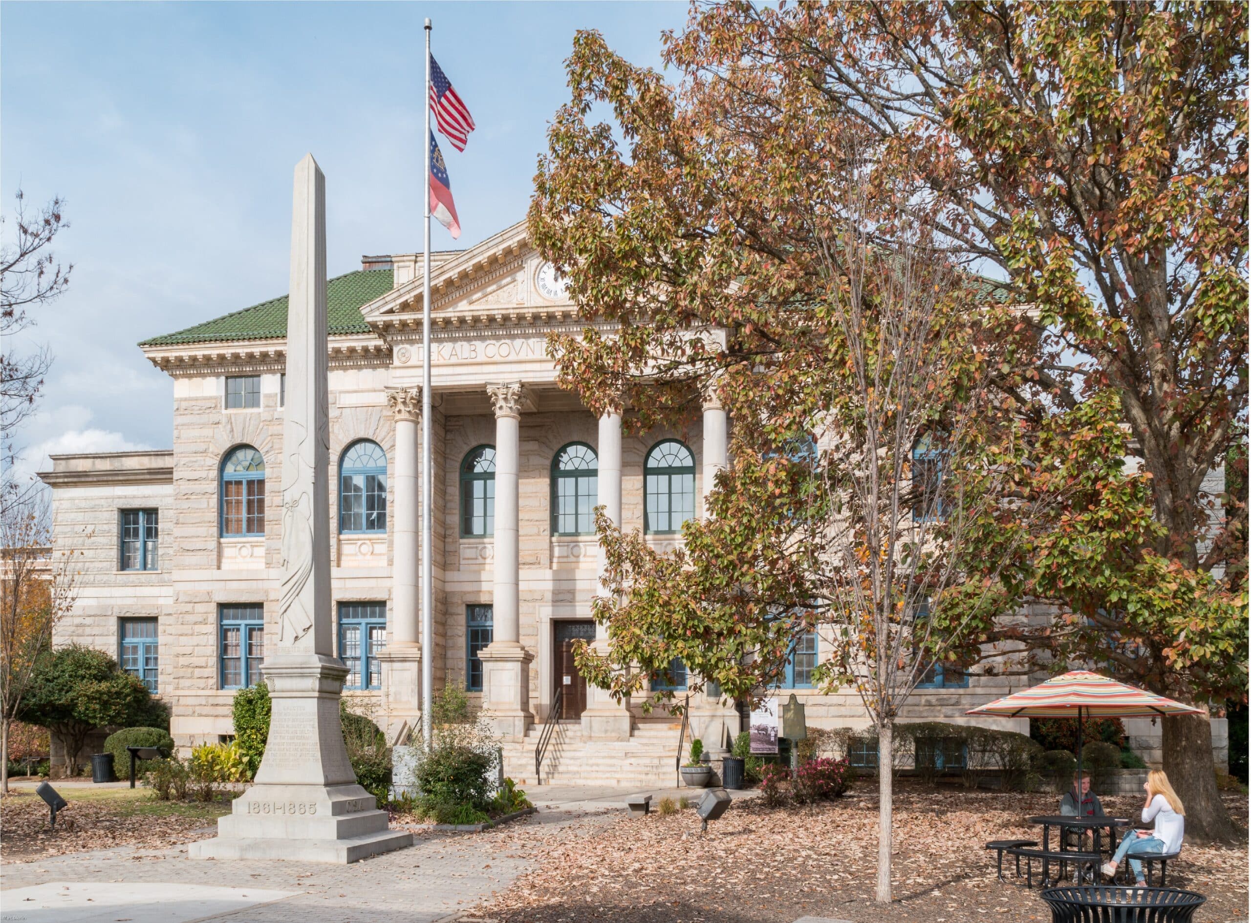 Historic DeKalb County Courthouse in Decatur, Georgia
