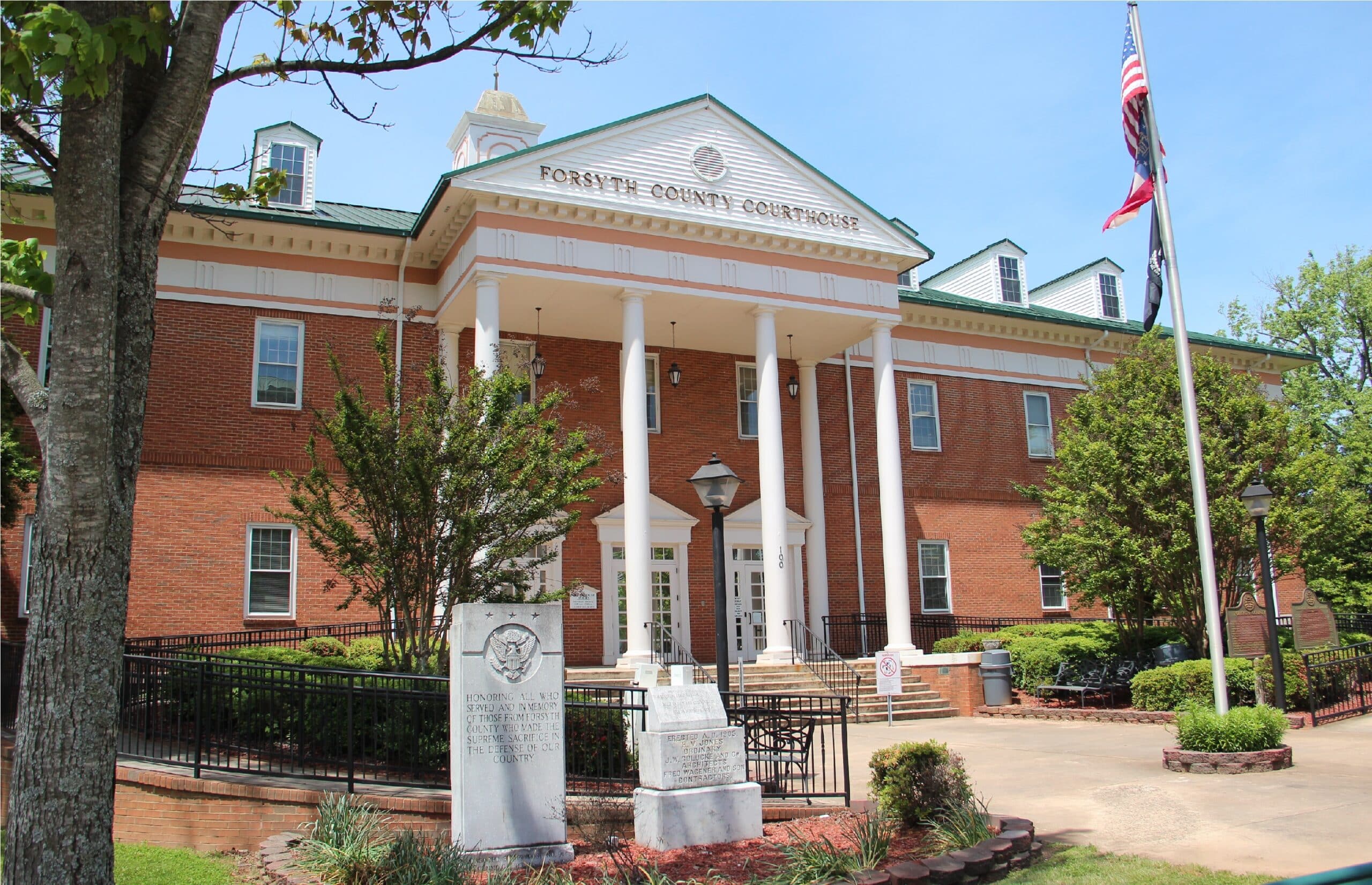 Old Forsyth County Courthouse in Cumming, Georgia