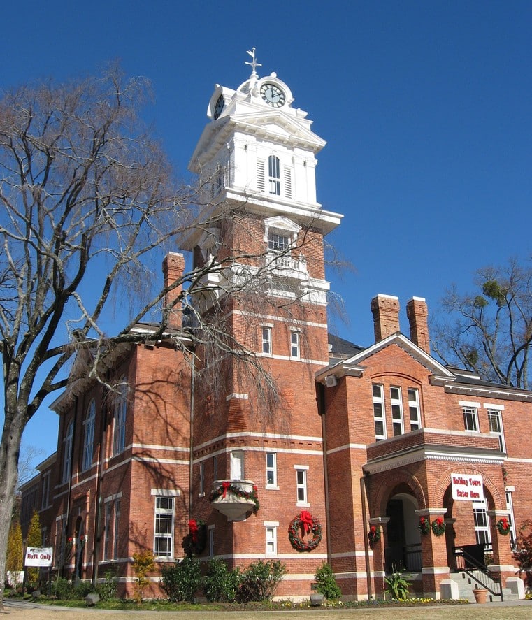 Gwinnett County Courthouse in Lawrenceville, Georgia